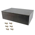 Project Box Plastic Black 5.8" X 3.4" x 2.1" TekShack