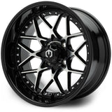 MODZ® Formula 15x7 | -25 Machined Black