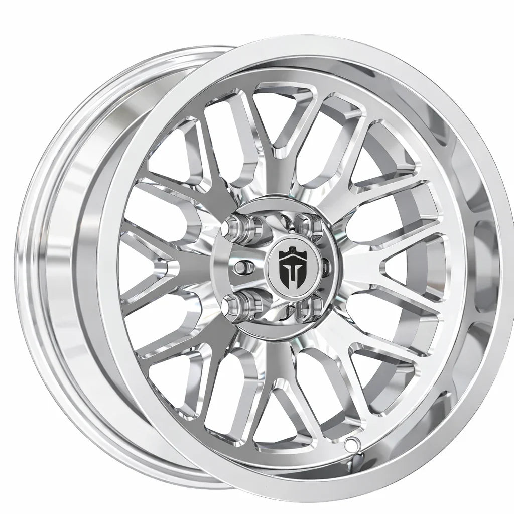 Empire® 15" Crown C4 PVD Chrome Golf Cart Wheel