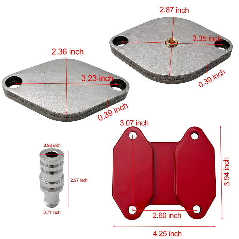 TruckTok 2019-2024 6.7L Ram 4"/5" DPF Delete Dp-Back pipe & EGR Delete Kit