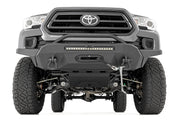 Front Bumper | Hybrid | 20" Blk LED | 9500-Lb Winch Syn | Toyota Tacoma (16-23)