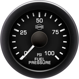 Isspro 2 1/16" 0-4000PSI HPOP Pressure Gauge with Built-in Warning Light Isspro