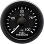 Isspro 2 1/16" 0-4000PSI HPOP Pressure Gauge with Built-in Warning Light Isspro