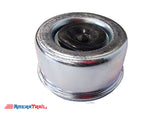 8 Lug EZ Lube Drive in Dust Cap w/ Removable Grommet, 2.72" OD w/ Removable Grommet Grease Cap, 7.2-8K Hubs