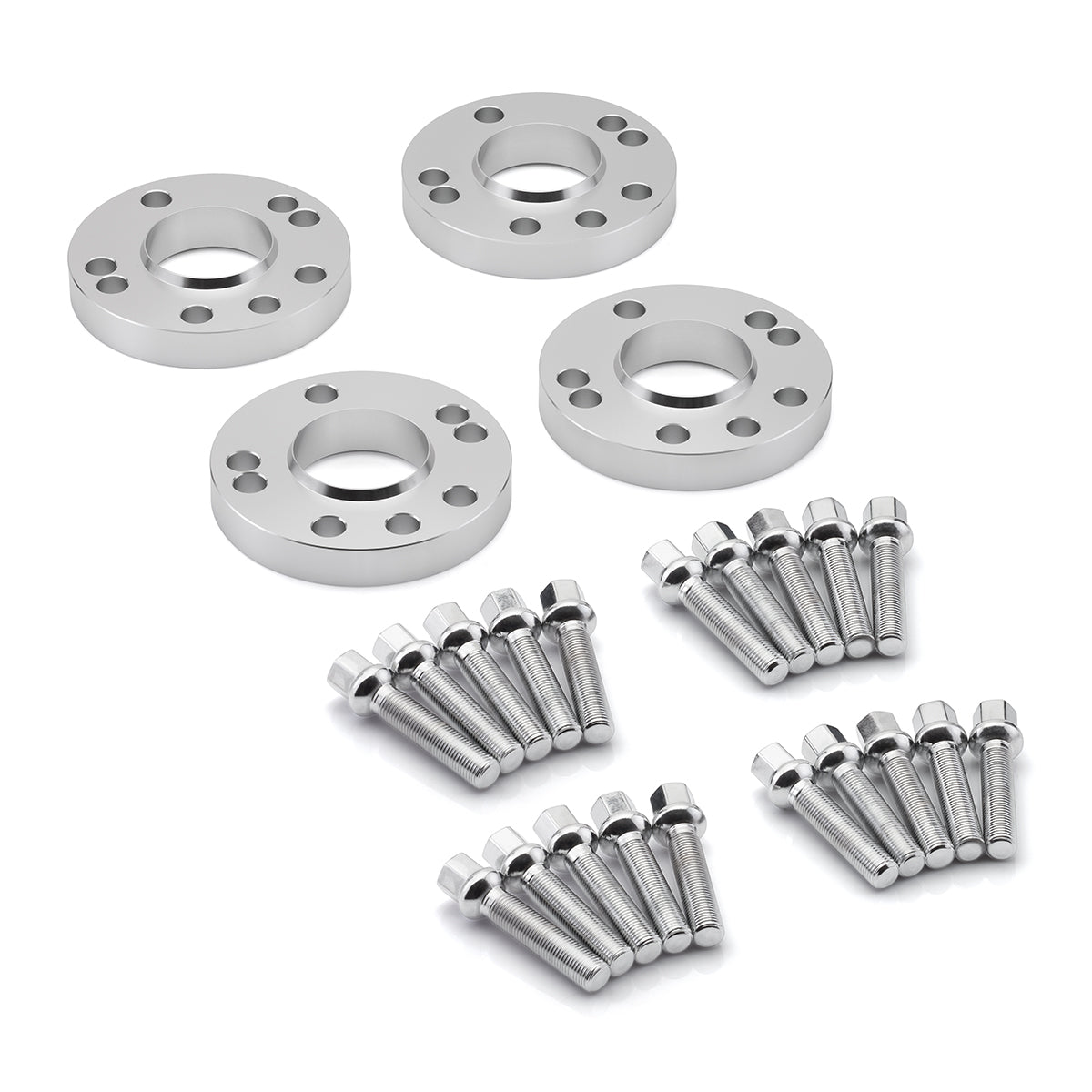 1981-1988 Volkswagen Scirocco 4x100 5x100 57.1 Hubcentric Wheel Spacers Extended Lug Nuts - Set of 4