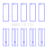 King Engine Bearings Hyundai G4Kc/G4Ke (Size +0.75mm) Main Bearing Set