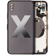 Back Housing W/ Small Components Pre-Installed - iPhone X TekShack