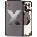 Back Housing W/ Small Components Pre-Installed - iPhone X TekShack