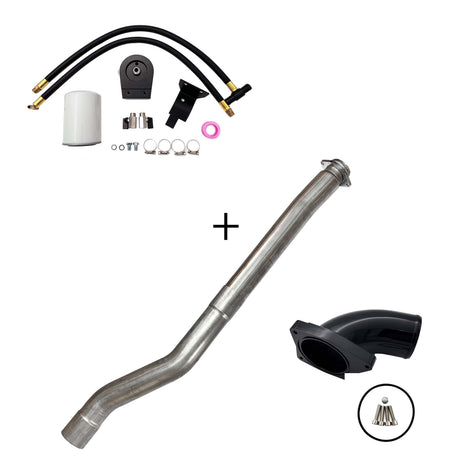 Trucktok 2003-2007 6.0L Ford Powerstroke DPF/EGR/CCV/Up pipe kit TruckTok