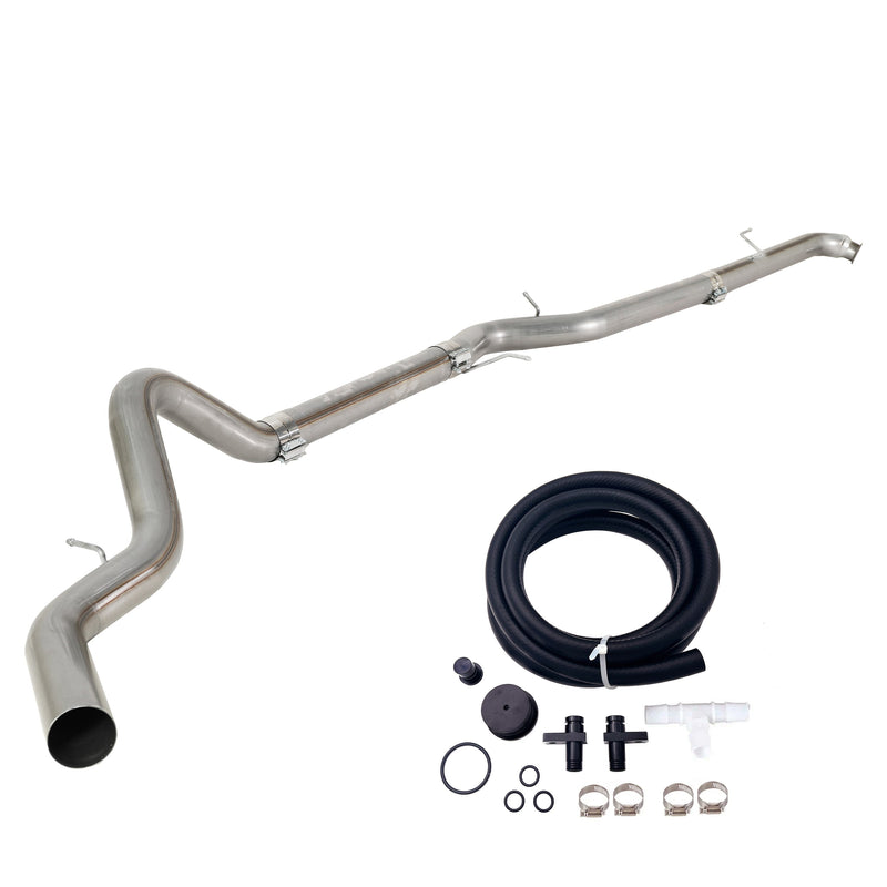 TruckTok 2007.5-2010 6.6L Duramax LMM 4"/5"  Dp-back DPF pipe & EGR delete kit