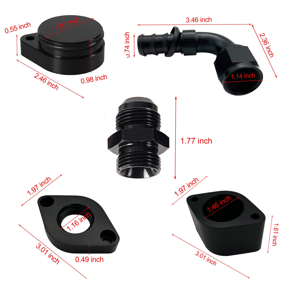 TruckTok 2011-2019 6.7L Powerstroke 5" DP-Back & CCV Reroute EGR Delete Kit TruckTok
