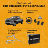 GM/Chevy Duramax 6.6 L5P Full Delete Bundle | 2017-2023 thedieseldudes