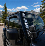 17" FFS Jeep JK Windshield Pillar Decal