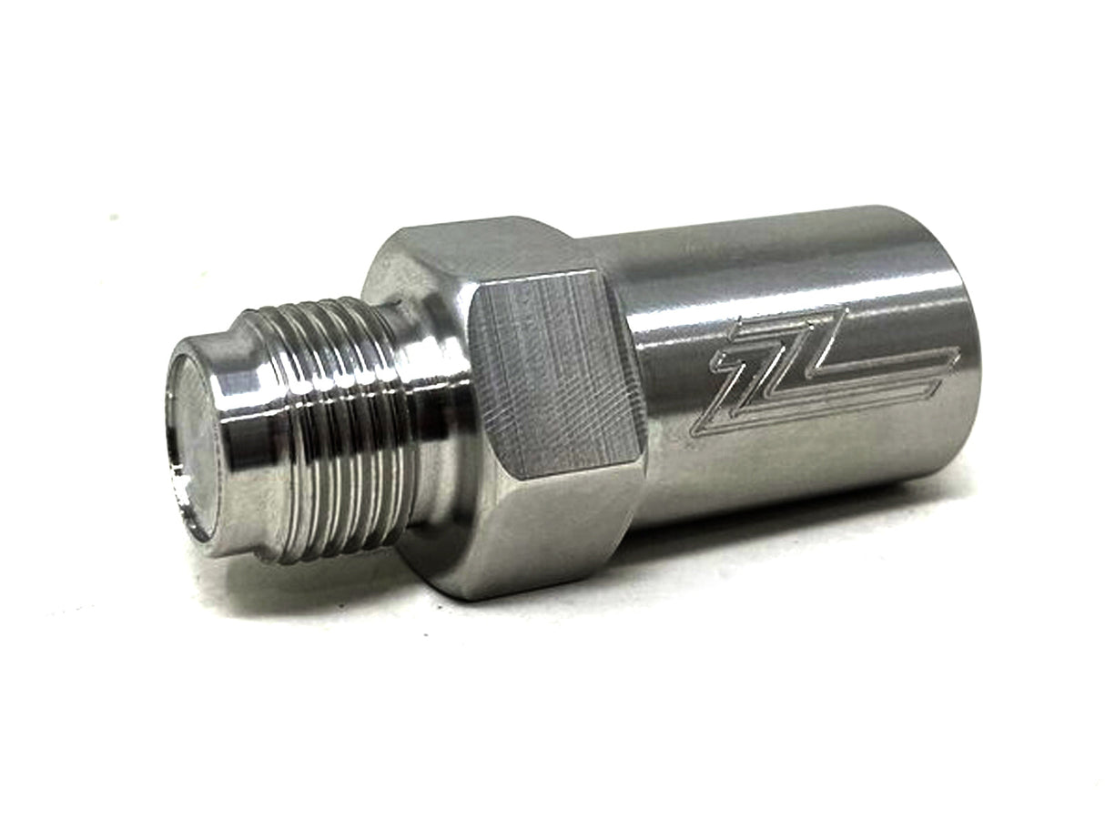 Forged Diesel Stainless Steel Fuel Rail Race Plug, 2003-2007 Dodge Ram 5.9L Cummins Forged Diesel