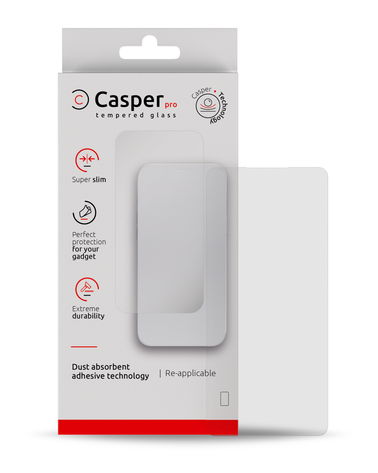 Casper Pro Tempered Glass Compatible For Samsung Galaxy S24 Plus 5G / S25 Plus 5G TekShack