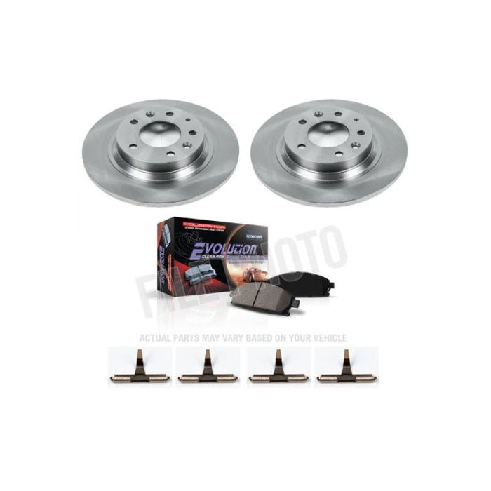 Power Stop 98-02 Mazda 626 Rear Autospecialty Brake Kit