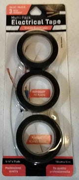 TekShack PVC Electrical Tape 3-Pack - Pro Insulation TekShack