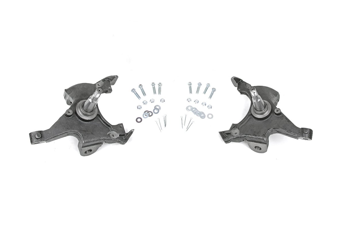 2 Inch Lowering Spindles Chevy C1500/K1500 Truck Extended Ca 2WD (88-99) Rough Country