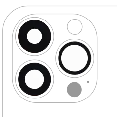 Back Camera Lens (Glass Only) With Adhesive - iPhone 13 Pro| iPhone 13 Pro Max Mobile Sentrix