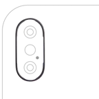 Back Camera Bezel Ring Only - iPhone X Mobile Sentrix