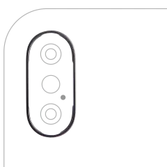 Back Camera Bezel Ring Only - iPhone X Mobile Sentrix