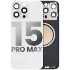Back Glass With Steel Plate With MagSafe Magnet Pre-Installed - iPhone 15 Pro Max Mobile Sentrix