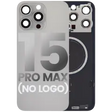 Back Glass With Steel Plate With MagSafe Magnet Pre-Installed - iPhone 15 Pro Max Mobile Sentrix