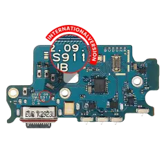 Charging Port Board With Sim Card Reader - Galaxy S23 5G Mobile Sentrix