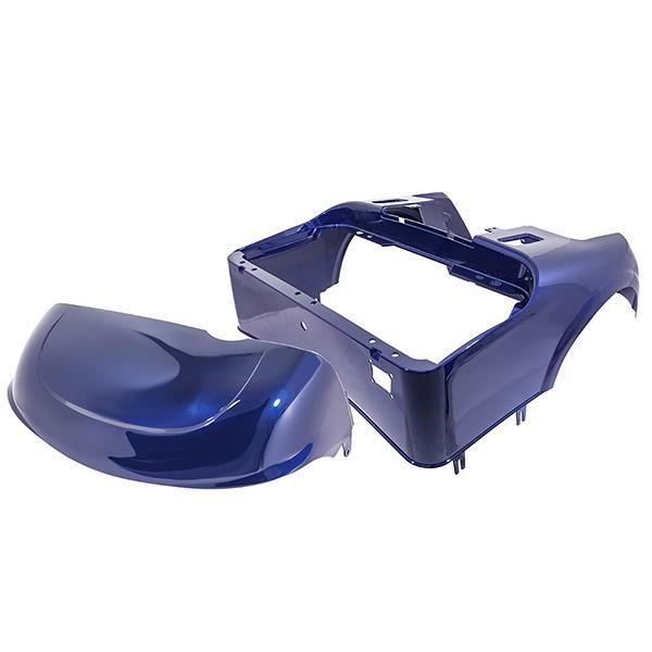 16-Up Rvx Pat Blue Body & Cowl w/o Light Cut Outs