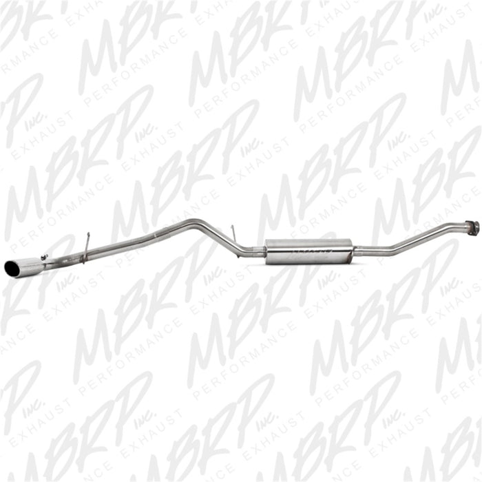 MBRP 04-10 Chevy/GMC Colorado/Canyon 2.8L/2.9L/3.5L/3.7L Cat Back Single Side