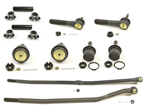 Forged Diesel 10 Piece Ball Joint and Steering Kit, 2000-2002 Dodge Ram 5.9L Cummins 2500 3500 4WD Forged Diesel
