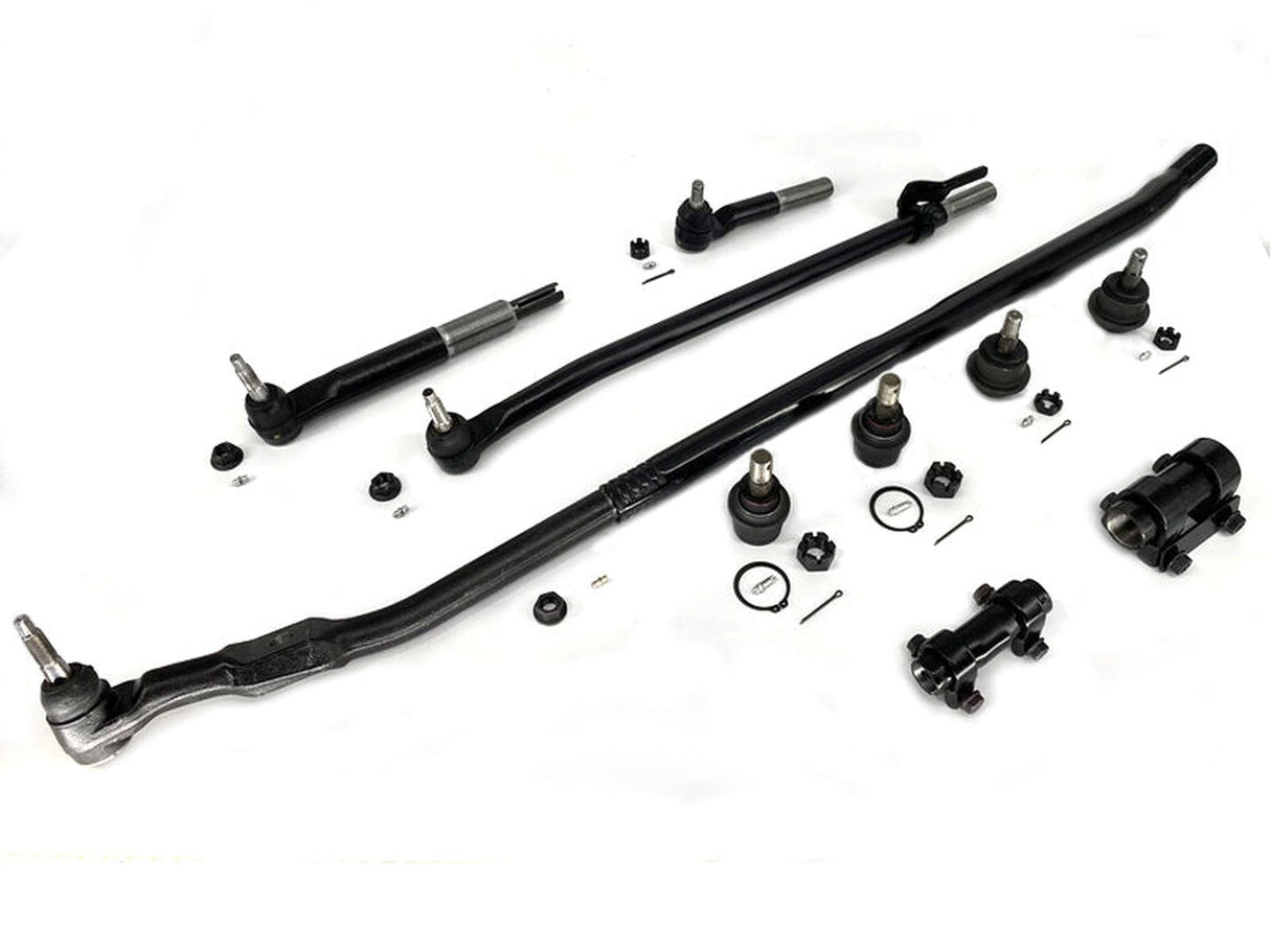 Forged Diesel 10 Piece Ball Joint Tie Rod Drag Link, New Style Steering, 2003-2013 Dodge Ram 4WD Forged Diesel