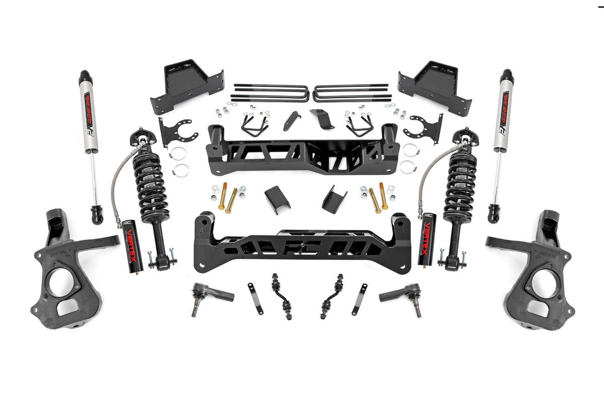 7 Inch Lift Kit Alu/Stamp Steel Vertex/V2 Silverado/Sierra 1500 (14-18 & Classic) Rough Country