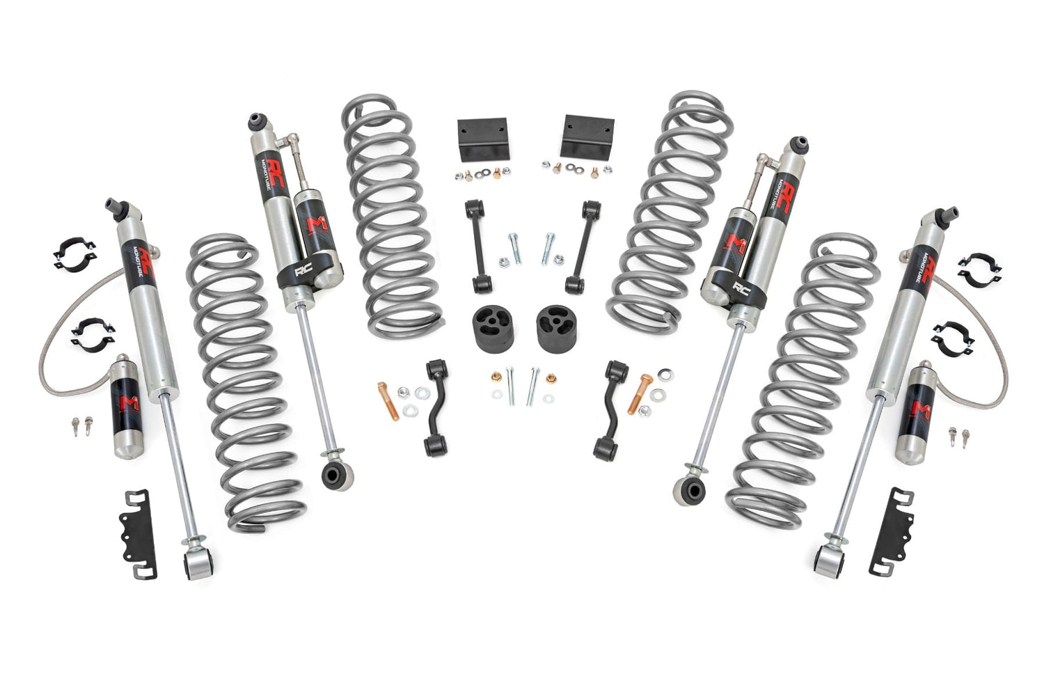 Rough Country 2.5 Inch Lift Kit Jeep Wrangler Unlimited JL 4WD 2018-2023 67731-config
