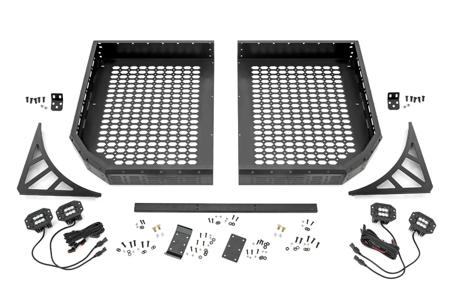 Rough Country Cargo Rack CFMOTO UFORCE U10 Pro 96132-config
