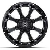 GTW Raven 15x7 | -25 Offset Off-Road Matte Black Wheel