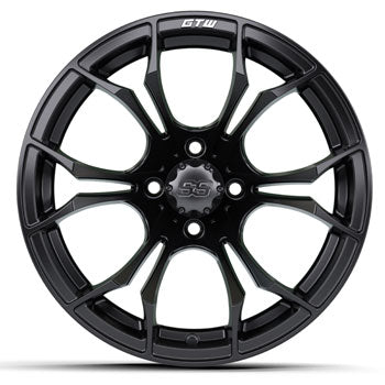 GTW Spyder 15x7 | -25 Offset Matte Black