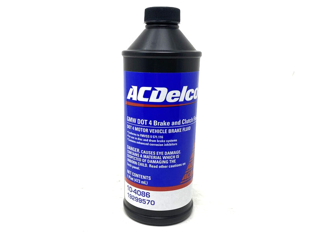 ACDelco 19299570 OE Super DOT-4 Brake Fluid, 16oz GM