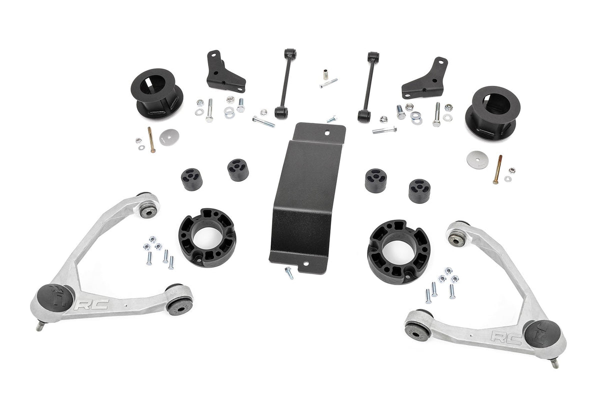 3.5 Inch Lift Kit Forged UCAs Chevy/GMC SUV 1500 2WD/4WD (2007-2020) Rough Country