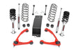 3.5 Inch Lift Kit N3 Struts Forged UCAs RED Chevy/GMC SUV 1500 (07-20) Rough Country