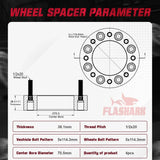 1964-2014 Ford Mustang / Lincoln / Mazda / Mercury 5x4.5 Inches Wheel Spacers 4PCS
