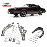 Exhaust Header for 1967-1987 Chevrolet / Pontiac / Buick / Oldsmobile 265 283 305 327 350 400 V8 Flashark
