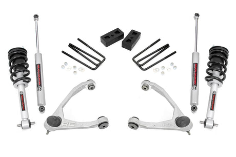 3.5 Inch Lift Kit Cast Steel N3 Strut Silverado/Sierra 1500 (14-16) Rough Country