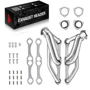 Exhaust Headers For 1982-2002 Chevy S10 / S15 / Blazer SBC V8 283 302 305 307 327 350 400 Engine 2WD Flashark