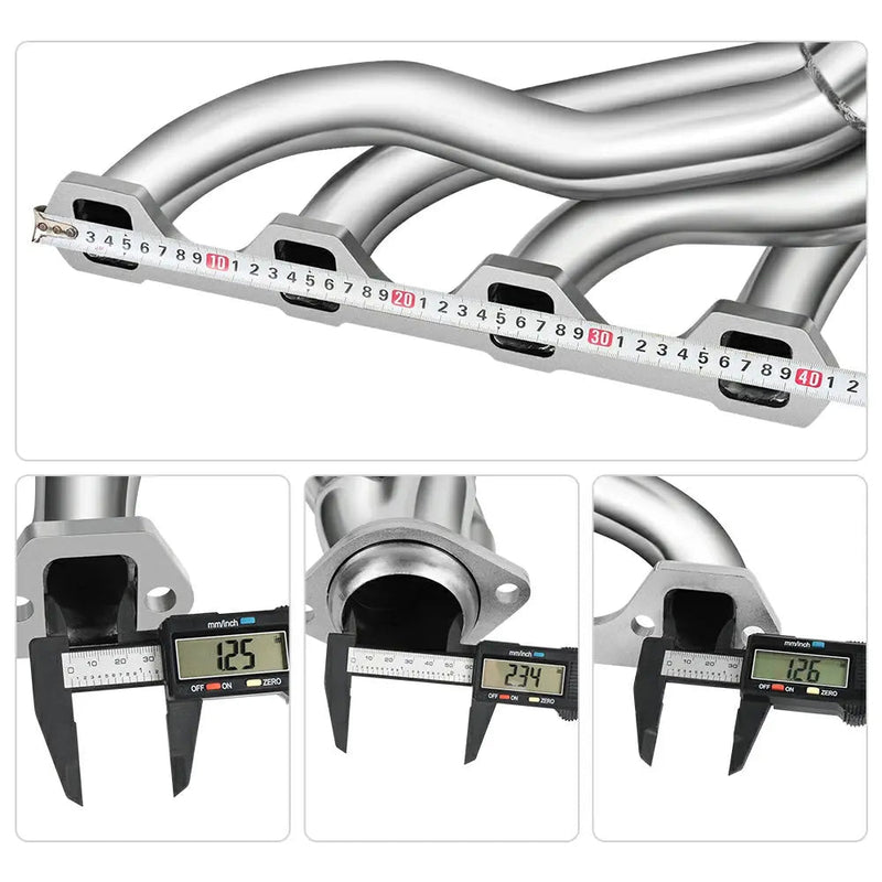 Exhaust Headers For 1986-1993 Ford Mustang GT/LX/Cobra 5.0L V8 Flashark