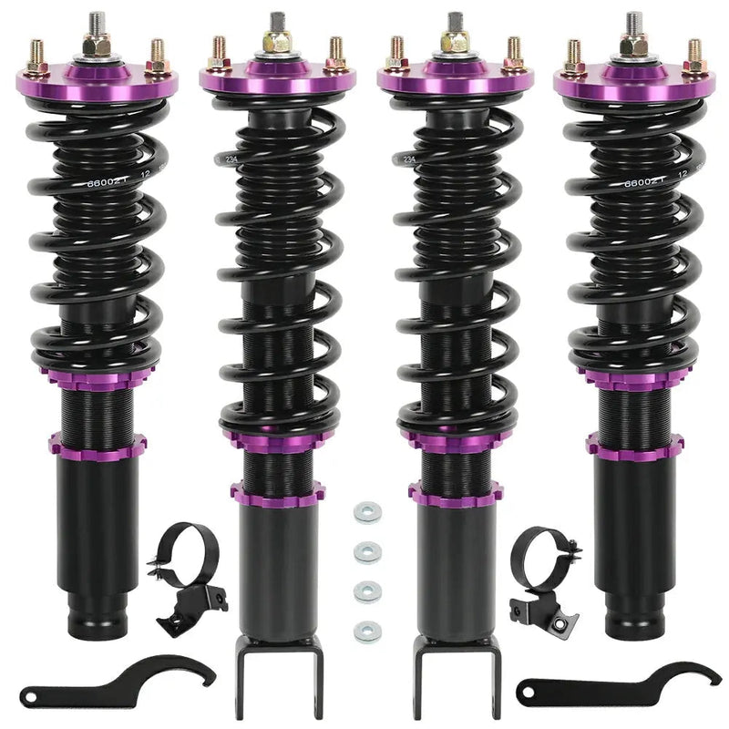 Flashark 1990-2001 Honda Civic EG EK & Acura Integra DC2 Height Adjustable Coilovers Flashark