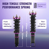 Flashark 1990-2001 Honda Civic EG EK & Acura Integra DC2 Height Adjustable Coilovers Flashark