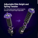 1988-1999 Toyota Corolla Coilover Shock E90 E100 E110 AE101 AE111 Coilovers Shock Absorber Flashark