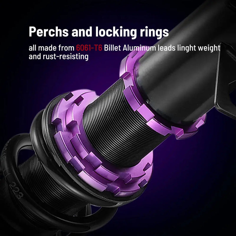 1988-1999 Toyota Corolla Coilover Shock E90 E100 E110 AE101 AE111 Coilovers Shock Absorber Flashark