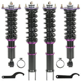 Adjustable Coilover Shock Absorbers Struts 4PCS for 1990-1996 Nissan 300ZX Z32